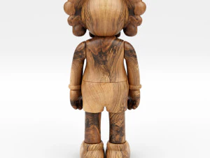 Kaws wood companion 3D Model
