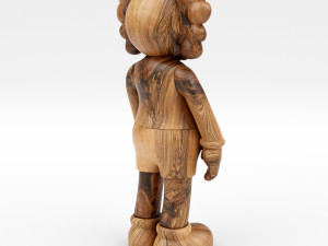 Kaws wood companion 3D Model