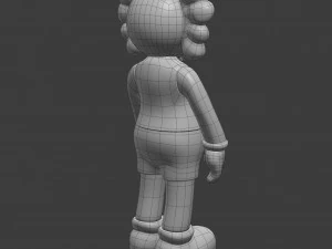 Kaws wood companion 3D Model