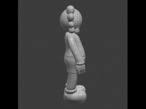 Kaws wood companion 3D Model