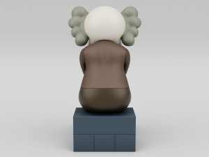 Kaws passing through companion Modelo 3D