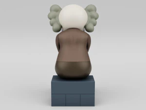 Kaws passing through companion 3D Model