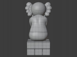 Kaws passing through companion Modelo 3D