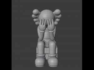 Kaws passing through companion Modelo 3D