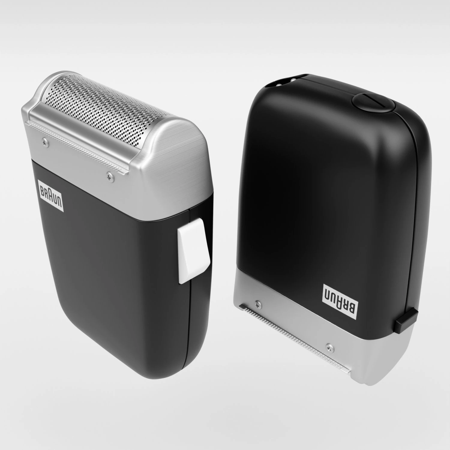 braun sixtant sm 31 shaver 3D Model .c4d .max .obj .3ds .fbx .stl .blend 