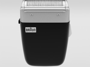 braun sixtant sm 31 shaver 3D Model