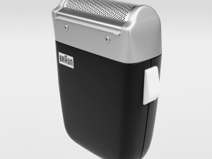 braun sixtant sm 31 shaver 3D Model