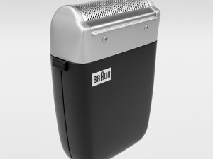 braun sixtant sm 31 shaver 3D Model