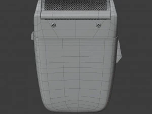 braun sixtant sm 31 shaver 3D Model