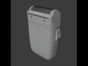 braun sixtant sm 31 shaver 3D Model