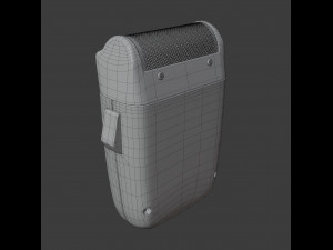 braun sixtant sm 31 shaver 3D Model