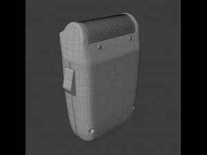 braun sixtant sm 31 shaver 3D Model