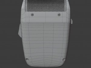 braun sixtant sm 31 shaver 3D Model
