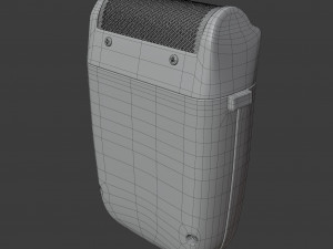 braun sixtant sm 31 shaver 3D Model