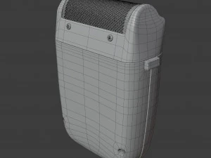 braun sixtant sm 31 shaver 3D Model