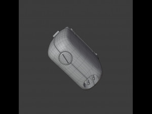 braun sixtant sm 31 shaver 3D Model