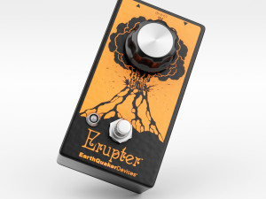 earthquaker devices erupter fuzz pedal 3D Model