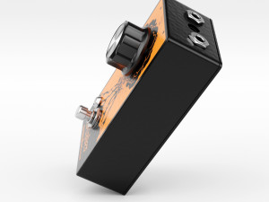 earthquaker devices erupter fuzz pedal Modèle 3D