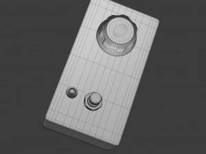 earthquaker devices erupter fuzz pedal 3D Model
