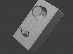 earthquaker devices erupter fuzz pedal 3D Model