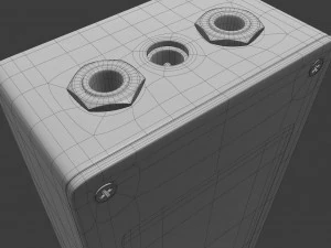 earthquaker devices erupter fuzz pedal 3D Model
