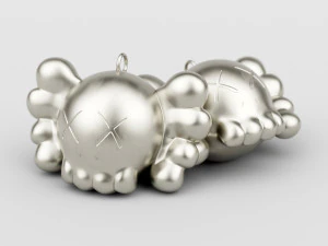 ciondolo Kaws Modello di stampa 3D