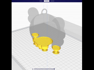 kaws pendant 3D-Druckmodell