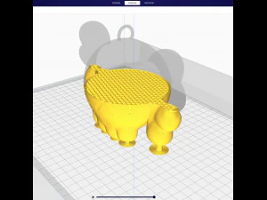 kaws pendant 3D Print Model