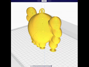 kaws pendant 3D Print Model