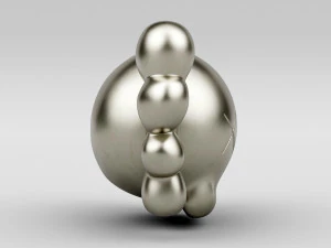 kaws pendant 3D Print Model