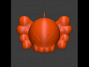 kaws pendant 3D Print Model