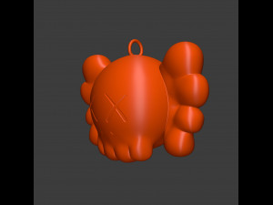 kaws pendant 3D-Druckmodell