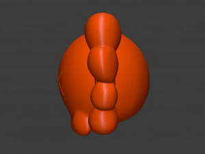 kaws pendant 3D Print Model