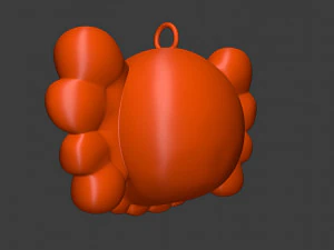 kaws pendant 3D Print Model