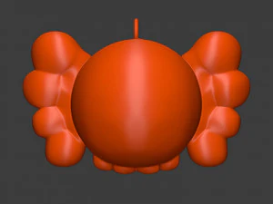 kaws pendant 3D Print Model