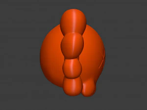 kaws pendant 3D Print Model