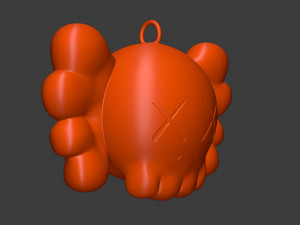 kaws pendant 3D-Druckmodell