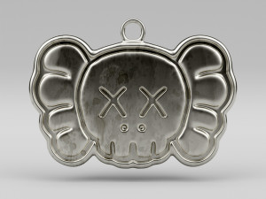 kaws companion pendant 3D मॉडल