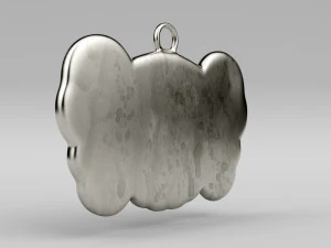 kaws companion pendant 3D Model