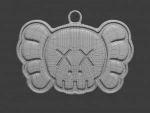 kaws companion pendant 3D Model