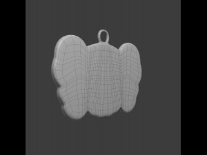 kaws companion pendant Model 3D