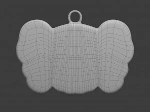 kaws companion pendant 3D Model