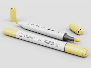 marcador copico ciao Modelo 3D