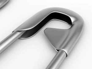 safety pin 3D Model