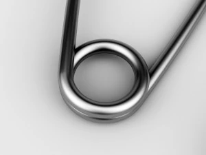 safety pin 3D Model