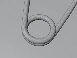 safety pin 3D Model