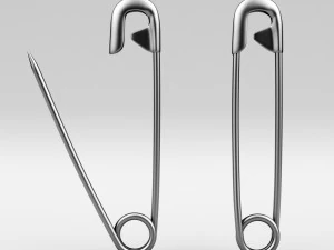 safety pin 3D Model