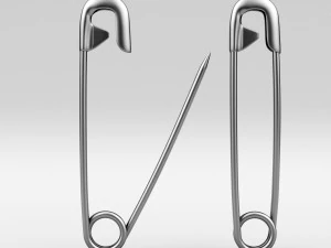 safety pin 3D Model
