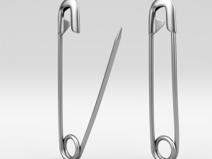 safety pin 3D Модель