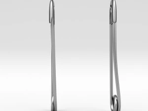 safety pin 3D Model